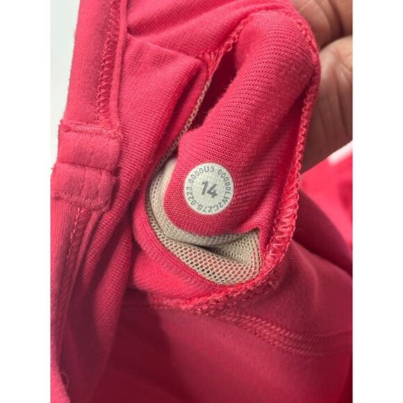 Lululemon Flow Y Nulu Longline Bra *Light Support Size 14 LIP GLOSS - Picture 3 of 3
